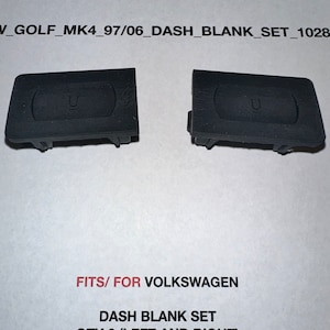 Volkswagen Golf Mk4 (1997-2006) dash blank set