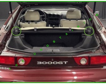 Mitsubishi 3000gt 1990-2000, Dodge Stealth (1990-1996) Rear