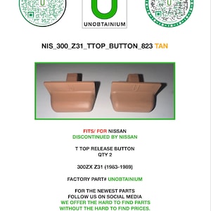 Nissan 300zx Z31 T Top Buttons