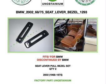BMW 2002 seat lever bezel