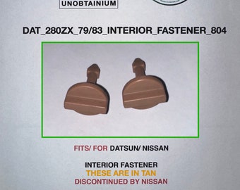 Nissan 300zx z31 (1983-1989) Interior spear fastener(s)