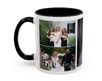 Custom Photo Collage Coffee Mug, Family Memories Gift