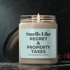 Funny Housewarming Gift, Gift for New Homeowner, Housewarming Candle, Sarcastic Gift for New Homeowner, New Home Candle