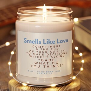 Funny Engagement Candle,  Congratulations Engagement Gift, Candle for Couples, Funny Engagement Candle, Wedding Shower gift, Gift for Couple