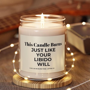 Funny Gift for Bride or Groom, Engagement Gift, Funny Candle for Couples, Funny Engagement Candle, Sarcastic Gift for Couple