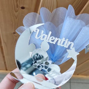 Bonbonnière mickey personnalisé pour mariage, baptême, naissance et autres occasions..
