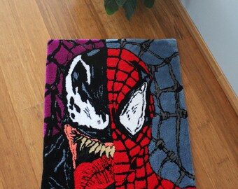 Spider-man Venom Rug - Etsy