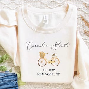 Cornelia Street Sweatshirt, New York Crewneck, New York Sweatshirt, New York Shirt, New York Gift For Her, New York Vintage Crewneck