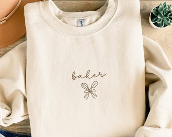 Baking Sweatshirt, Baker Shirt, Baker Sweater, Bakery Sweater, Baking Gift, Baker Gift, Baking Shirt, Baking Lover Gift, Bake Mom Gift