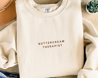Sweat-shirt pâtisserie, sweat-shirt beurre, pull de boulangerie, cadeau boulanger drôle, cadeau pâtisserie, chemise pâtisserie, cadeau pour amateur de pâtisserie, cadeau pour maman pâtissière