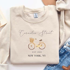 Cornelia Street Sweatshirt, New York Sweater, New York Vacation Shirt, New York Gift For Her, New York Vintage Crewneck, NY Sweatshirt
