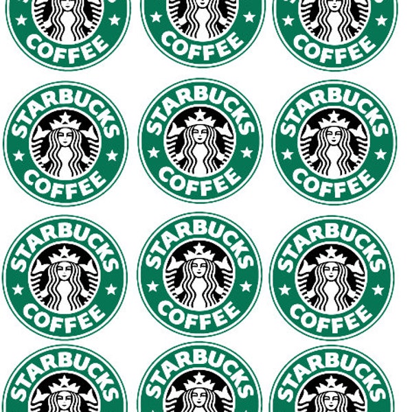 Starbucks sticker pack 12 stickers!!! can also do other colors