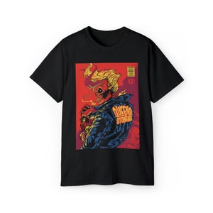 Queens of the Stone Age Cool Vintage James Dean Aesthetic Graphic T-shirt