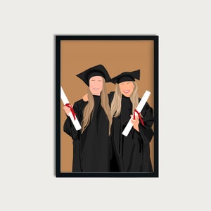 Crie memórias duradouras com um retrato personalizado do melhor amigo - arte digital personalizável