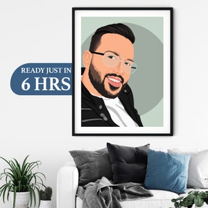 Presentes de noivado personalizados para melhor amigo Impressão de retrato sem rosto, presente de aniversário de melhor amigo para ela, retrato personalizado, retrato digital sem rosto