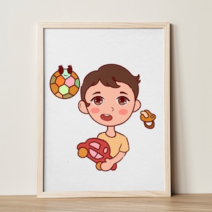 Custom gift newborn, cartoon portrait, Cartoon Portrait From Photo, Social Media Profile Picture, Cartoon Self, valentine cartoon gift