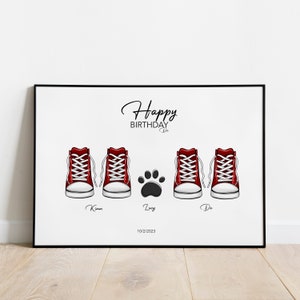Arte da parete GIFTAL personalizzata con disegno di tutte le stelle per la famiglia e regalo per la nuova casa, arte da parete minima personalizzata, decorazioni per la casa, regalo per i migliori amici