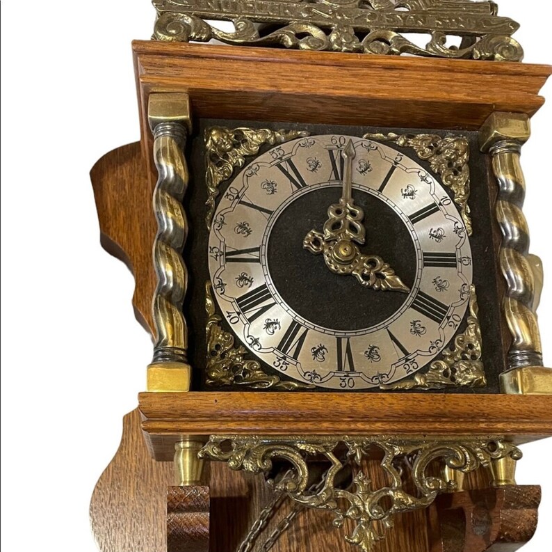 Vintage 1950s Dutch Zaanse Movement Cuckoo Clock Etsy