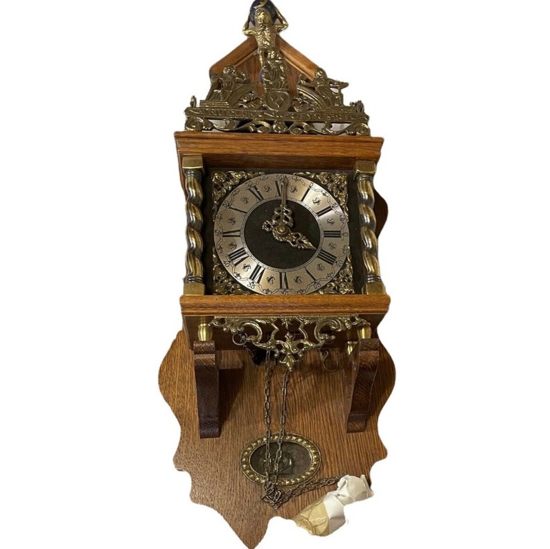Vintage 1950s Dutch Zaanse Movement Cuckoo Clock Etsy