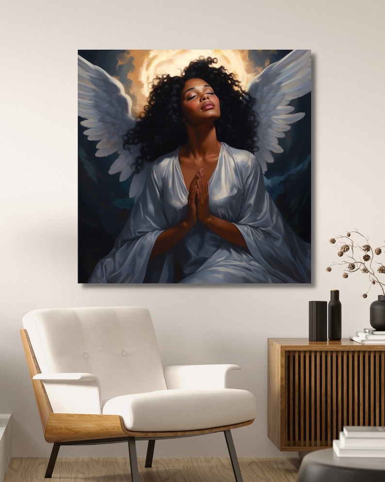 Black Art Canvas, African American Art - Etsy