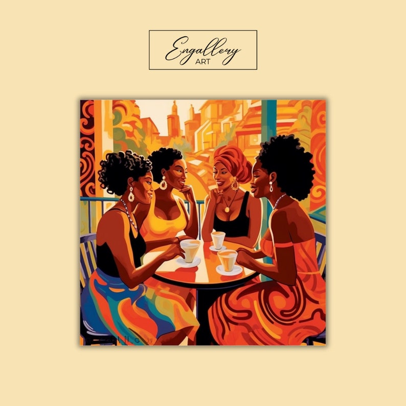 African American Art Canvas Black Art Etsy