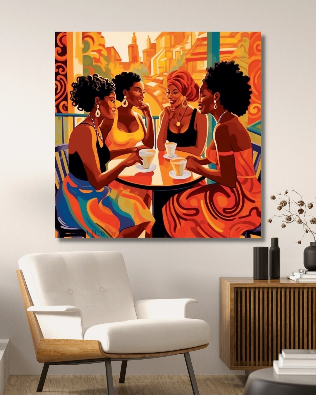 African American Art Canvas, Black Art - Etsy