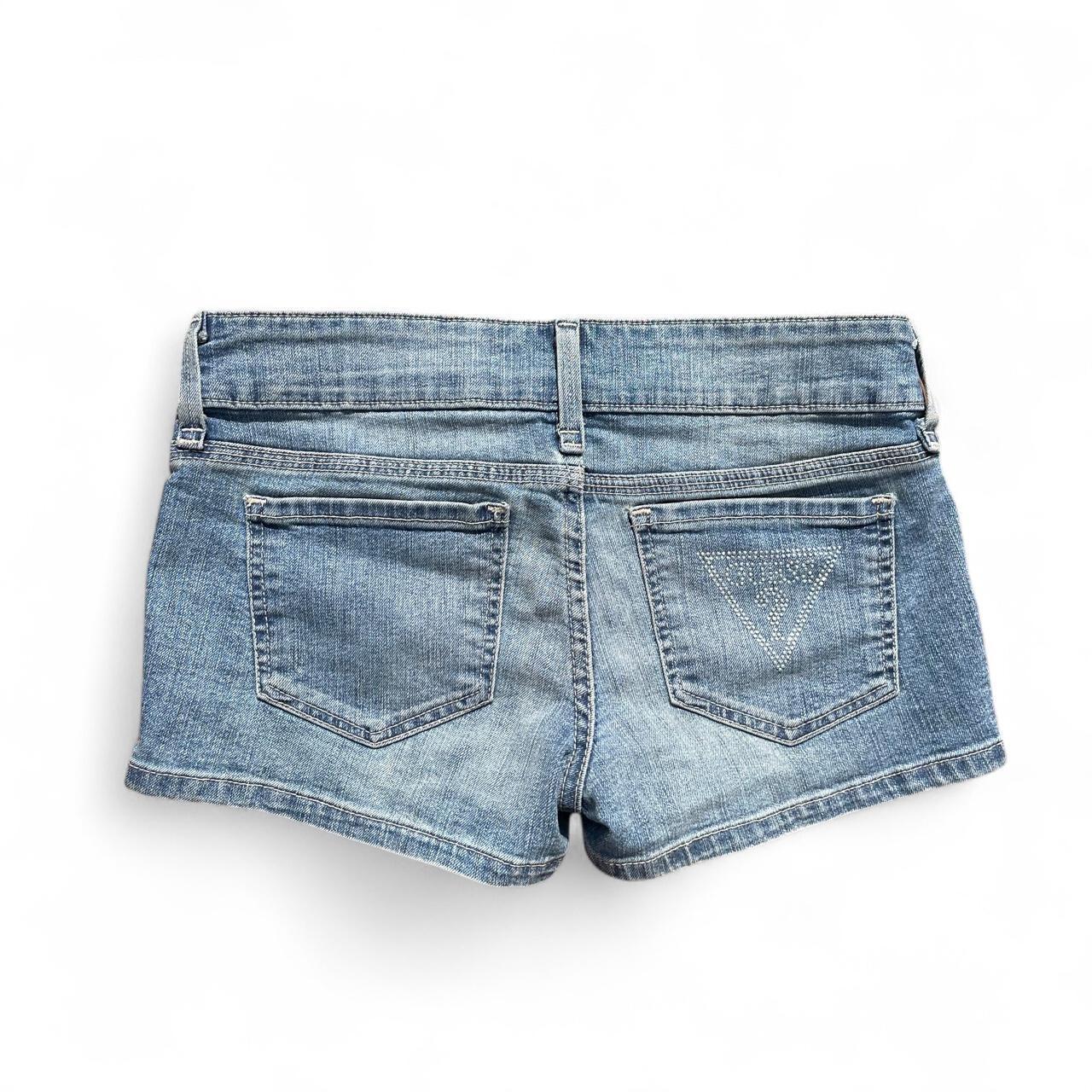 Jeans Shorts With Rhinestone - Etsy