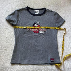 Disney Mickey Mouse grey baby tee image 6