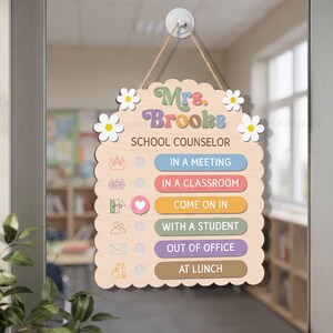 Counselor Availability Sign