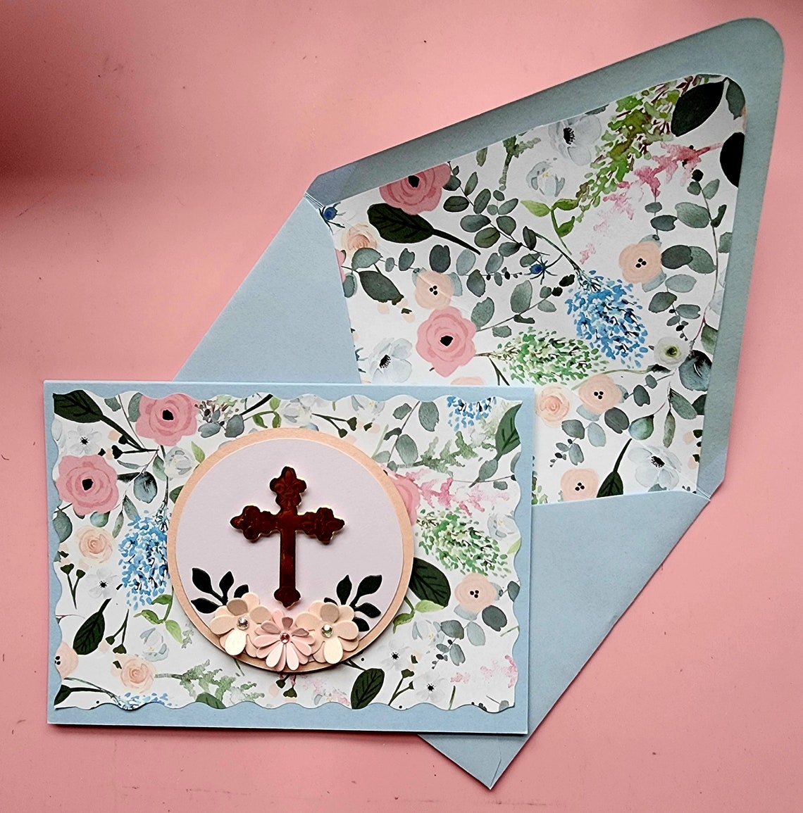 Religious, Cross Card - Etsy