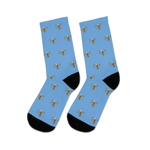 Overwatch Zenyatta Retro Socks, Overwatch Socks, Overwatch Pixel Spray, Overwatch Gift, Video Game Socks, Gaming Socks, Socks for Kids