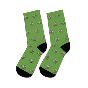 Overwatch Bastion Retro Socks, Overwatch Socks, Overwatch Pixel Spray, Overwatch Gift, Video Game Socks, Gaming Socks, Socks for Kids