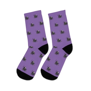 Overwatch Ramattra Retro Socks, Overwatch Socks, Overwatch Pixel Spray, Overwatch Gift, Video Game Socks, Gaming Socks, Socks for Kids