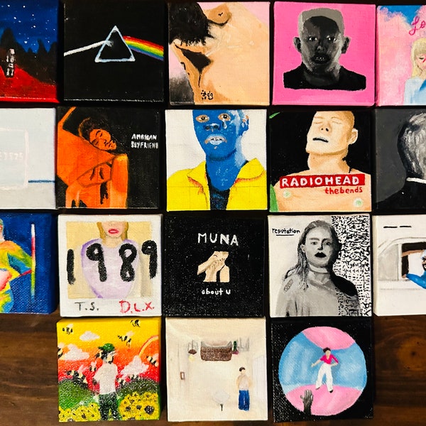 Acrylic Album Cover Etsy