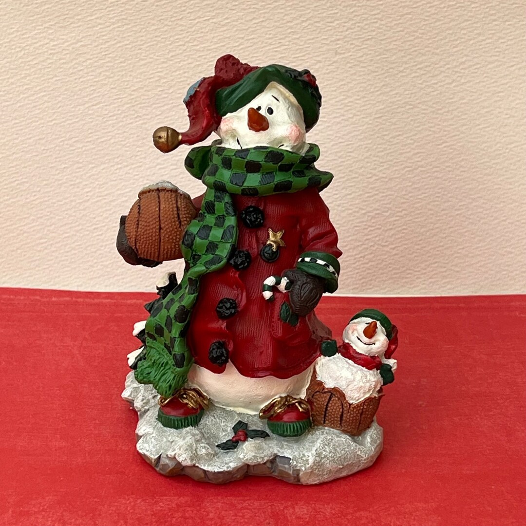 Vintage Figurine Christmas Decorations Etsy