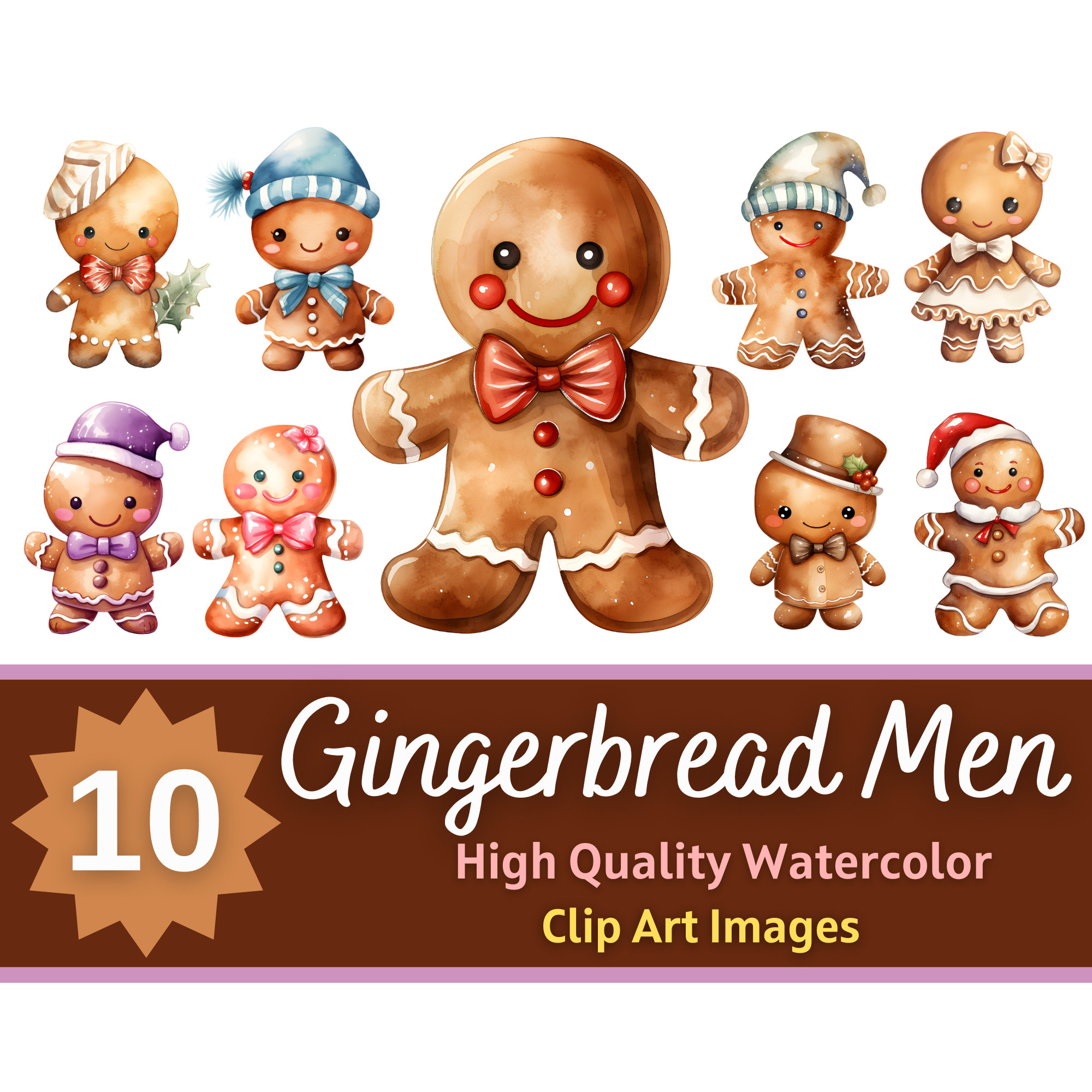Gingerbread Clip Art