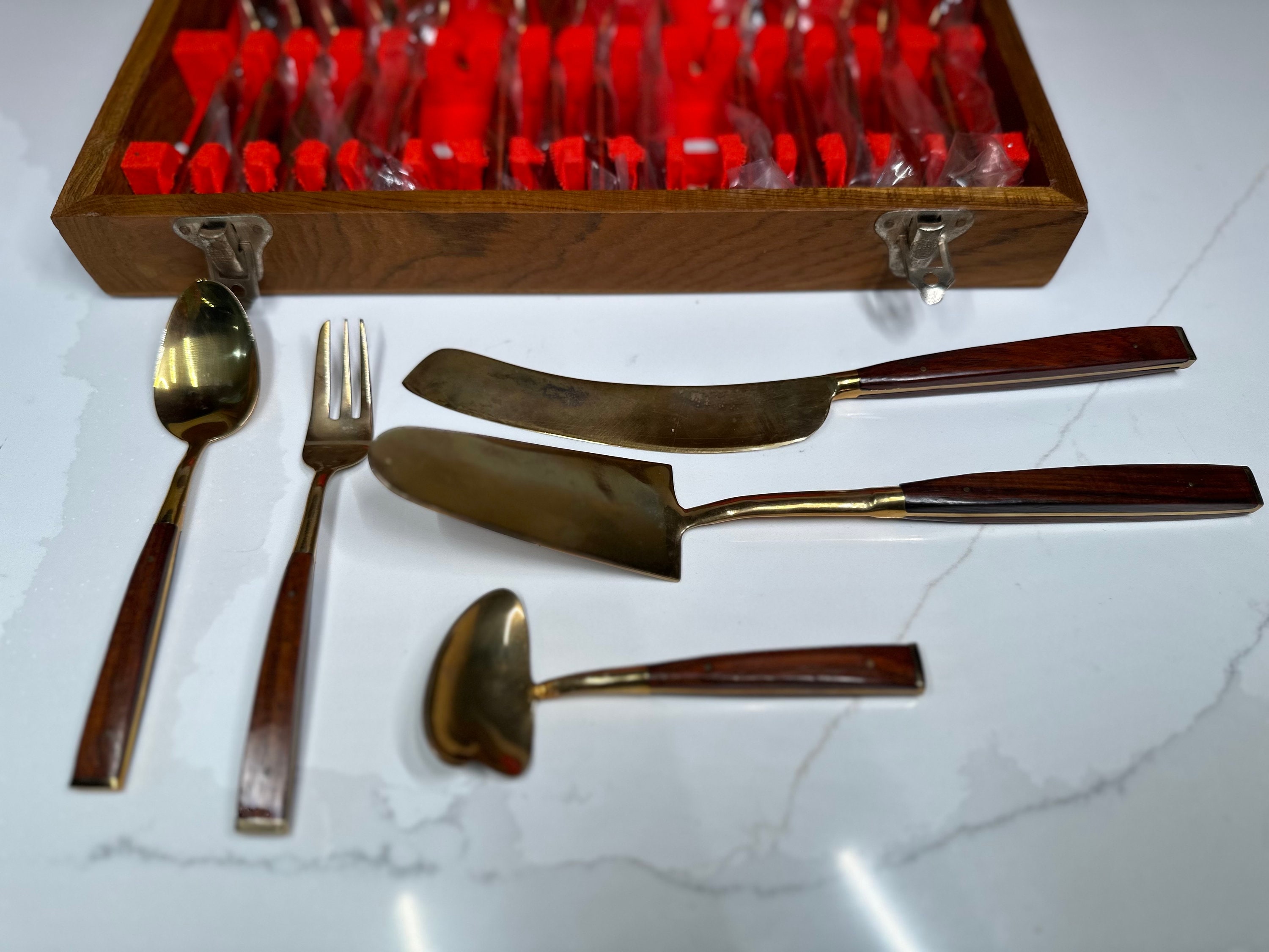 アンティークティーナイフ6本セット(box入り)ジェームスワーカー