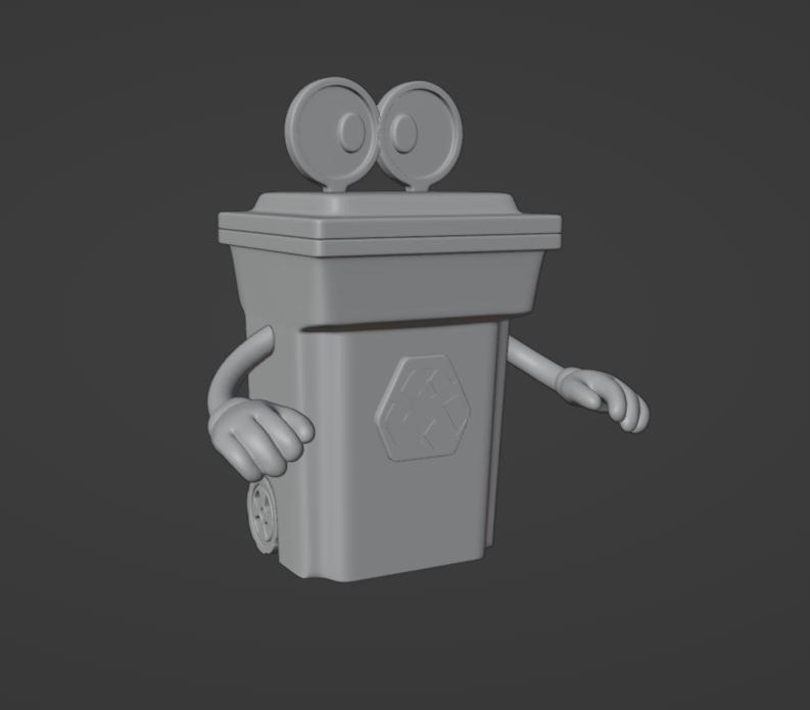 Recycle Ben Toy Story Small Fry Fan Art Figure STL File - Etsy