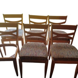 Heywood Wakefield Mid-Century Wheat Dining Chairs