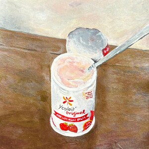 Yogurt Art Print - &quot;It&#39;s just a yogurt&quot;