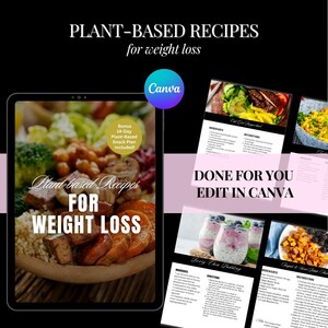 The Healthy Girl CEO Plant-Based Recipes for Weight Loss l Weight Loss Cookbook I Cooking Guide