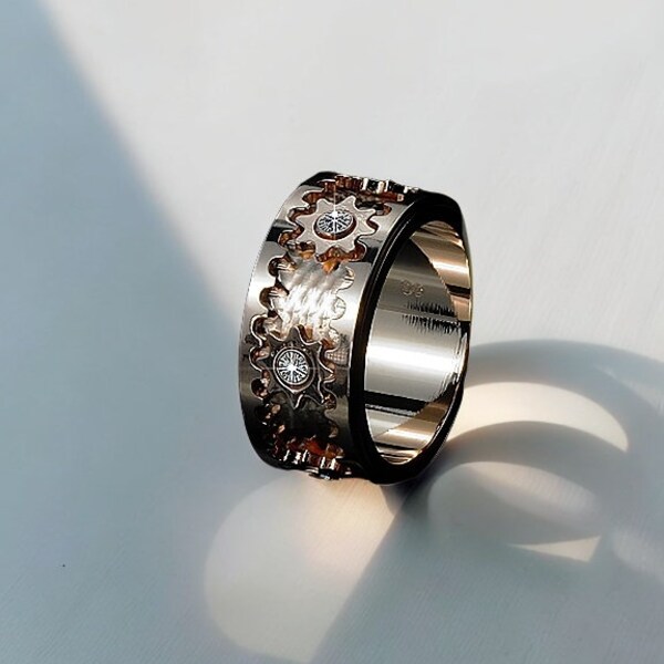Gears Ring - Etsy