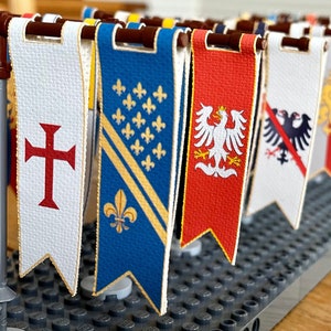 Lego Castle - Fabric Flags and Banners to enhance your builds