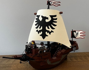 Lego Castle / Pirate Ship Sails - Custom Fabric/Canvas designs