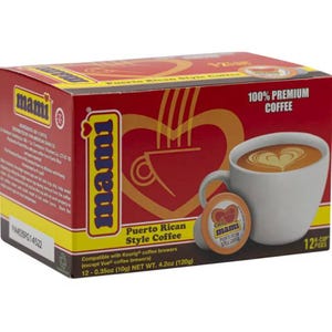 Cafe Mami Puertorrican Coffee K-Cup 12 Pods
