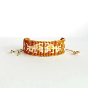 Handmade miyuki bracelet, Miyuki seed beaded bracelet, Stackable bracelet, Woven jewelry, Cuff bracelet, Cute bunny bracelet.