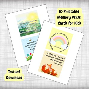 Cartões de Versículos para Memorizar em Nível Avançado para Imprimir para Crianças - Tema Tudo sobre Deus