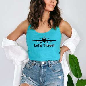 Travel Tank Top, Women Vacation Clothing, Vacay Mode Shirt, Girls Summer Trip, Family Summer Vacay Shirts, Traveler Gift, Adventure Tank Top