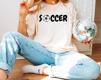 Soccer Comfort Colors Shirt: Soccer Mom Gifts