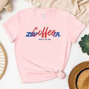 Coffee Lover Shirt - Coffee Mom Gift - Caffeine TShirt 画像 2